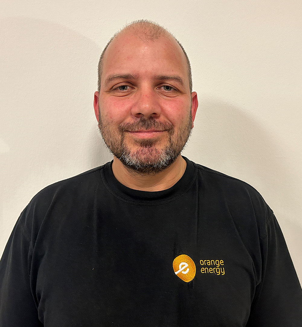 Bernhard Ringler, orange energy Elektroniker Team